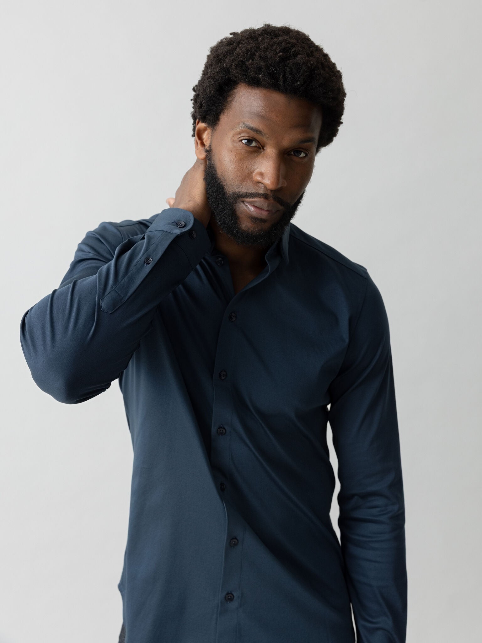 Modelshot / Navy / Detail